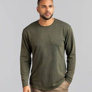 Snow Wash Drop-Cut Long